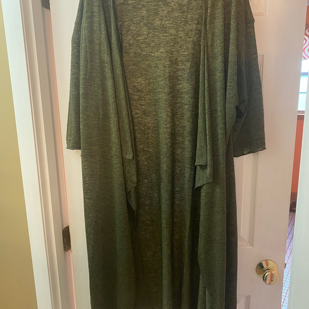 LuLaRoe Forest Green Cardigan